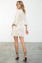 Load image into Gallery viewer, Chic cream leather dress
