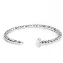 Load image into Gallery viewer, Beaded Nail Bracelet: Gold
