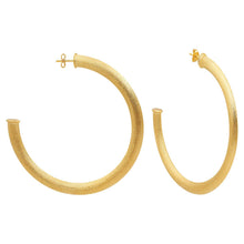 Load image into Gallery viewer, Rasa Hoop 2.1 Earrings: 18K Gold Plated
