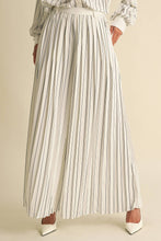 Load image into Gallery viewer, Pleated Stripe Pants
