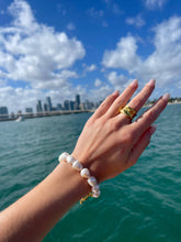 Load image into Gallery viewer, Sculptural Crumpled Foil Ring - Eye-Catching Accessory: Silver
