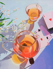 Load image into Gallery viewer, 450pc Puzzle &amp; Glue Kit: Diamonds and Daisies
