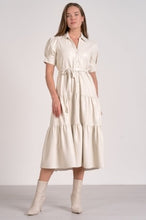 Load image into Gallery viewer, Cream Midi Dress - Elan
