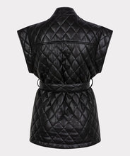 Load image into Gallery viewer, Quilted Leather Vest

