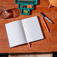 Load image into Gallery viewer, A luxurious notebook from Papier, inviting creativity and connection with its elegant pages for thoughts, plans, and reminders.
