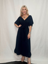 Load image into Gallery viewer, Navy Solid Melody Dress - Gretchen Scott
