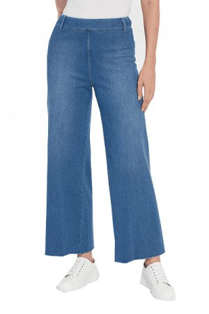 Erin Hi Waist Wide Leg Tummy Control Denim - Lysse