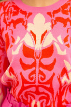 Load image into Gallery viewer, Pink red and white sweater

