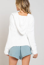 Load image into Gallery viewer, White Fleece Pullover
