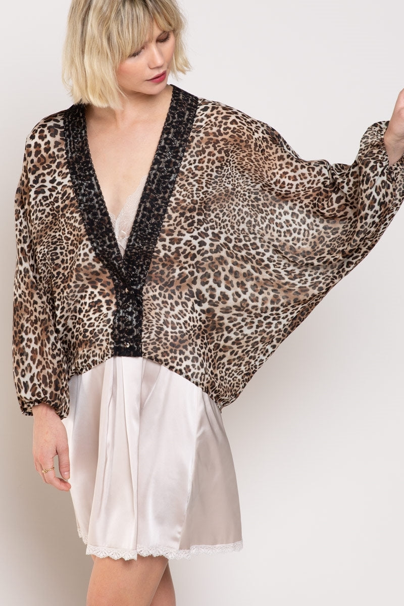 In The Moment Leopard Cardigan