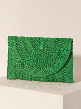 Load image into Gallery viewer, Green Simonetta Clutch - Shiraleah
