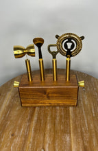 Load image into Gallery viewer, Mixology Wood Block Set
