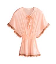 Load image into Gallery viewer, Dede Pink Cover Up - Shiraleah
