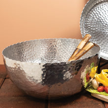 Load image into Gallery viewer, Hammered Petal Bowl
