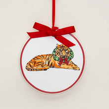 Load image into Gallery viewer, Tiger Wreath Ornament
