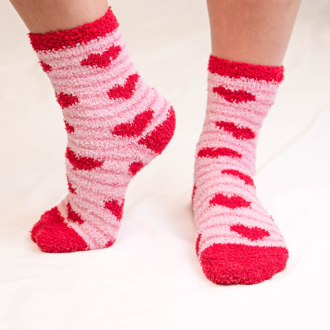 Heart Cozy Socks