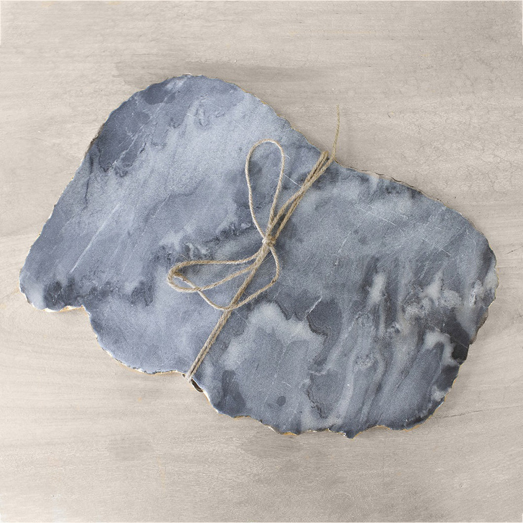 Black Metz Marble Serving Board