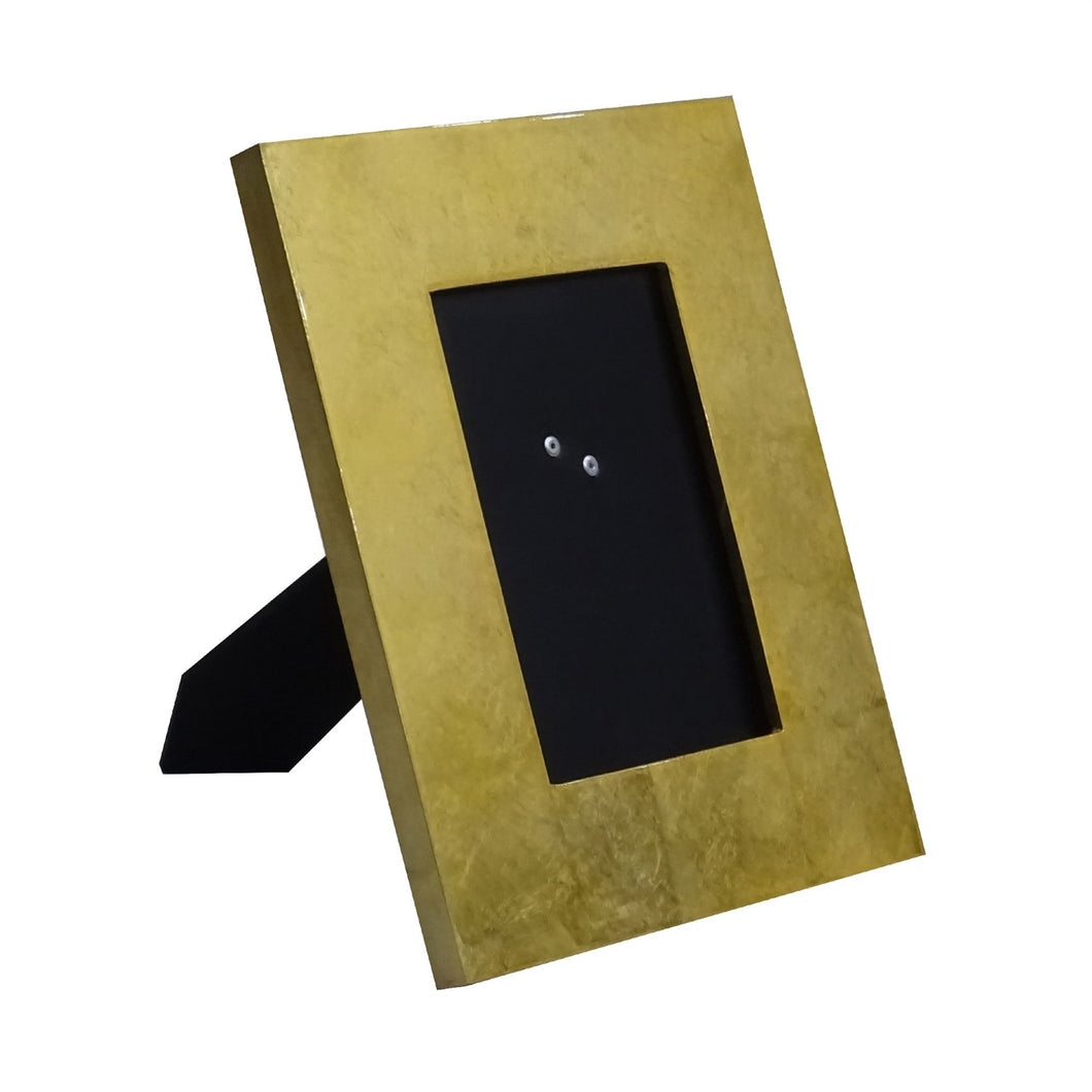 Gold Leaf Lacquer Picture Frame 5x7