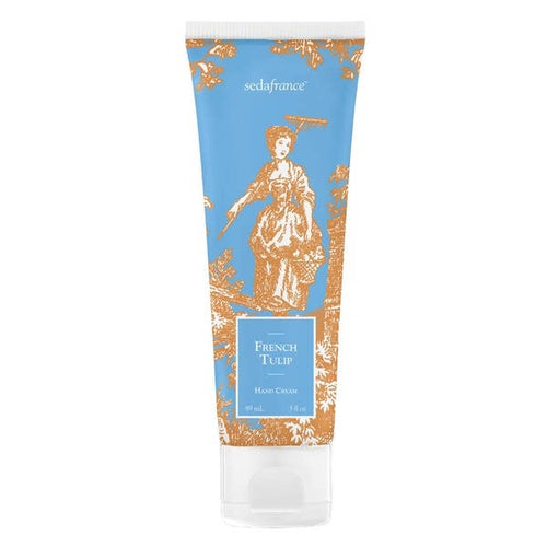Green blend with jasmine, rose, lemon, clove, sage, and rosewood. Luxurious 3 oz tube of hand cream in French tulip and Japanese quince fragrances.