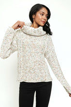 Load image into Gallery viewer, Confetti Cowl Neck Sweater
