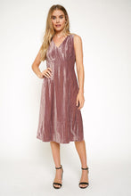 Load image into Gallery viewer, Shelby Velvet Sleeveless Dress

