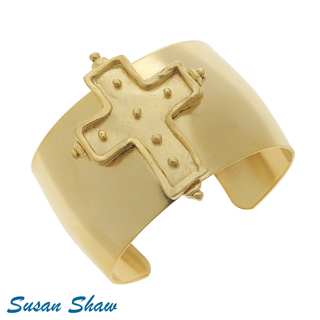 Dotted Cross Cuff - Susan Shaw