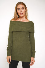 Load image into Gallery viewer, Olive Sweater Top

