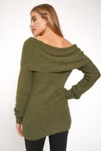 Load image into Gallery viewer, Olive Sweater Top
