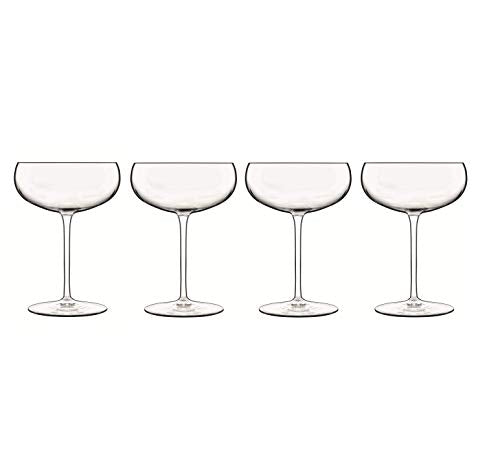 Rondo - Set of 4 Champagne Glasses: Elegant and sophisticated glassware for toasting and celebrating special occasions.