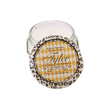 Load image into Gallery viewer, Fragranced jar candle hand-poured in Tyler, Texas. Soy-based wax, lead-free. Combines rich oranges, tart lemons, limes, exotic greens.
