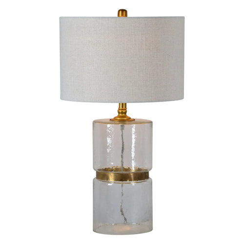 copper table lamp