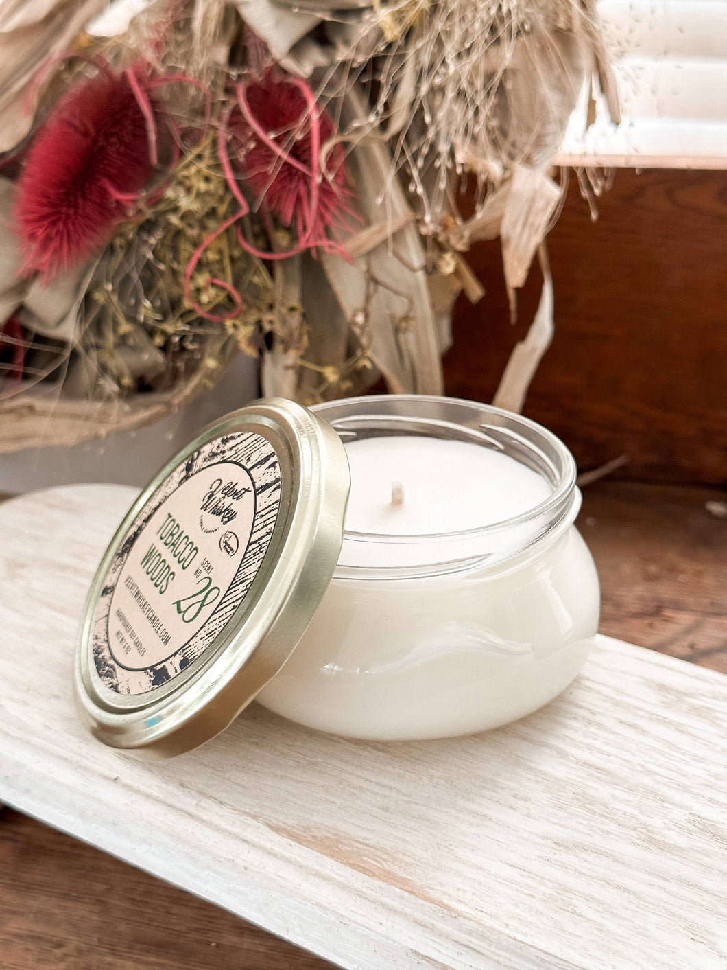 6 oz Tobacco Woods Candle