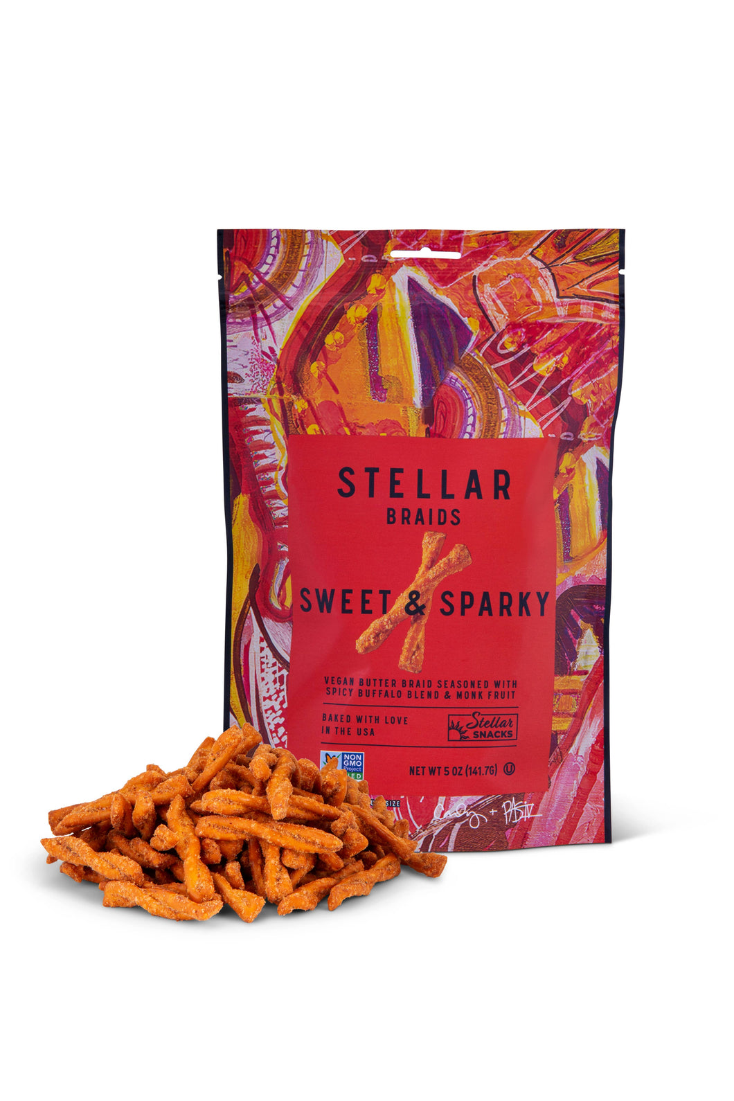 Stellar Pretzel Braids - Sweet & Sparky - 5oz