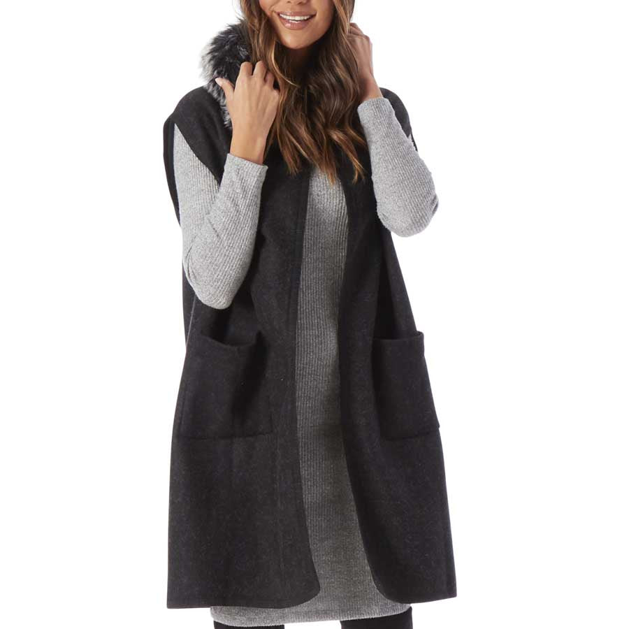 Mary Anna Hooded Vest