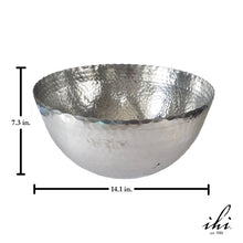 Load image into Gallery viewer, Hammered Petal Bowl
