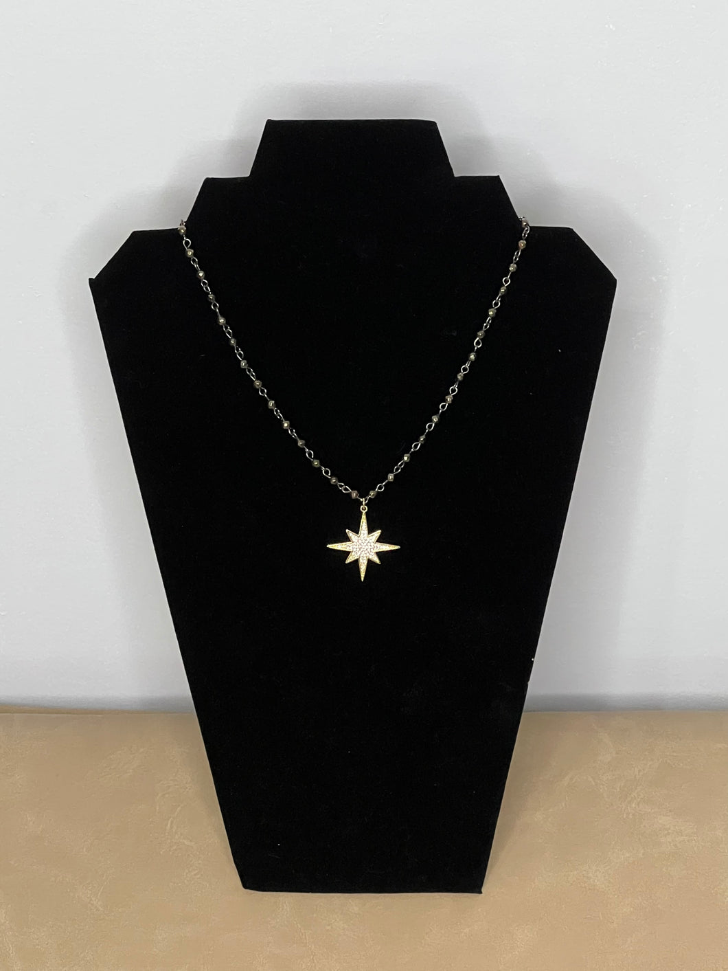 Dark Gray Necklace