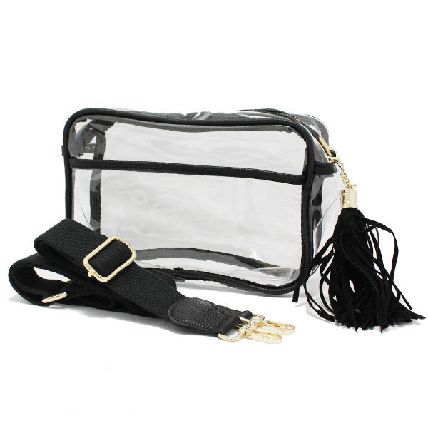 Clear Transparent Crossbody Bag/ Shoulder Bag