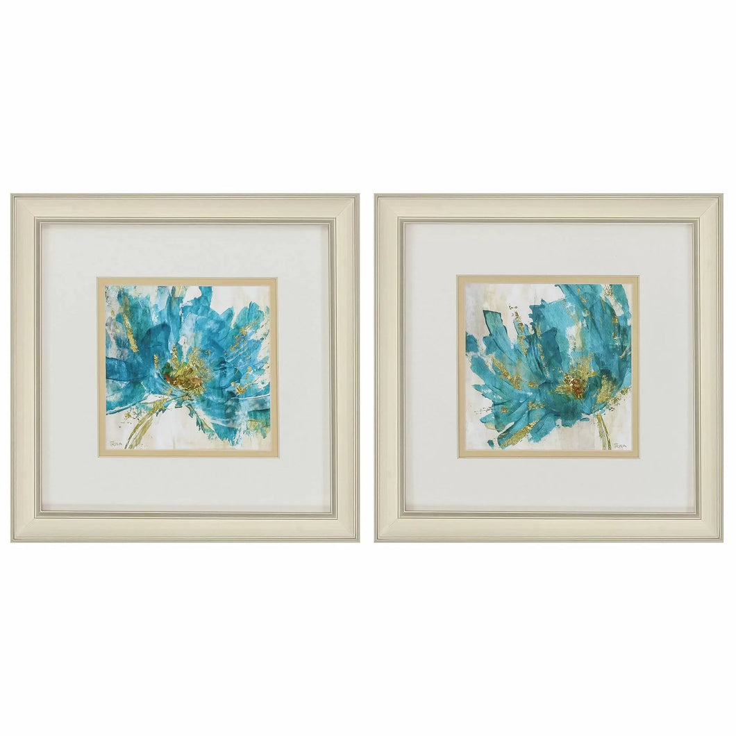 Blue Infusion Framed Art