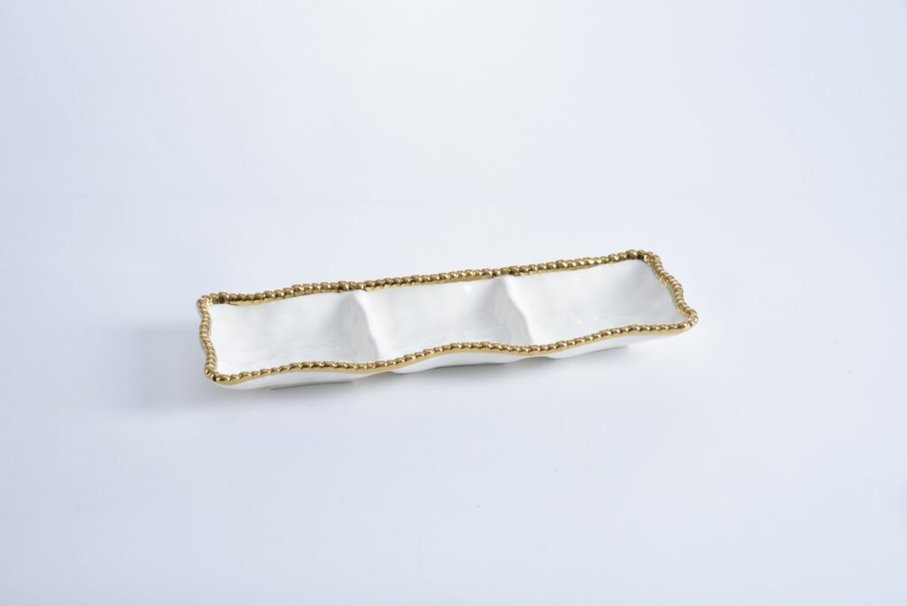 3 Section Serving Piece- Pampa Bay