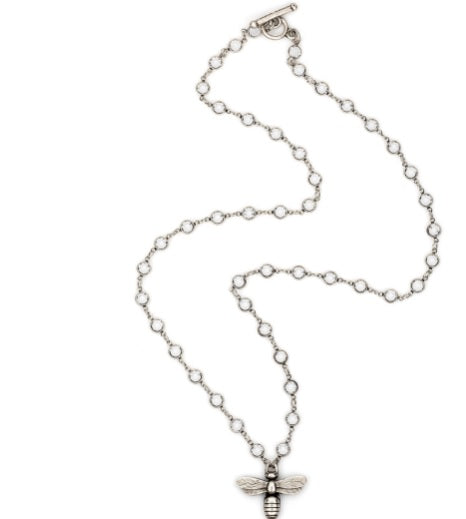 Austrian Crystal With Miel Pendant- French Kande