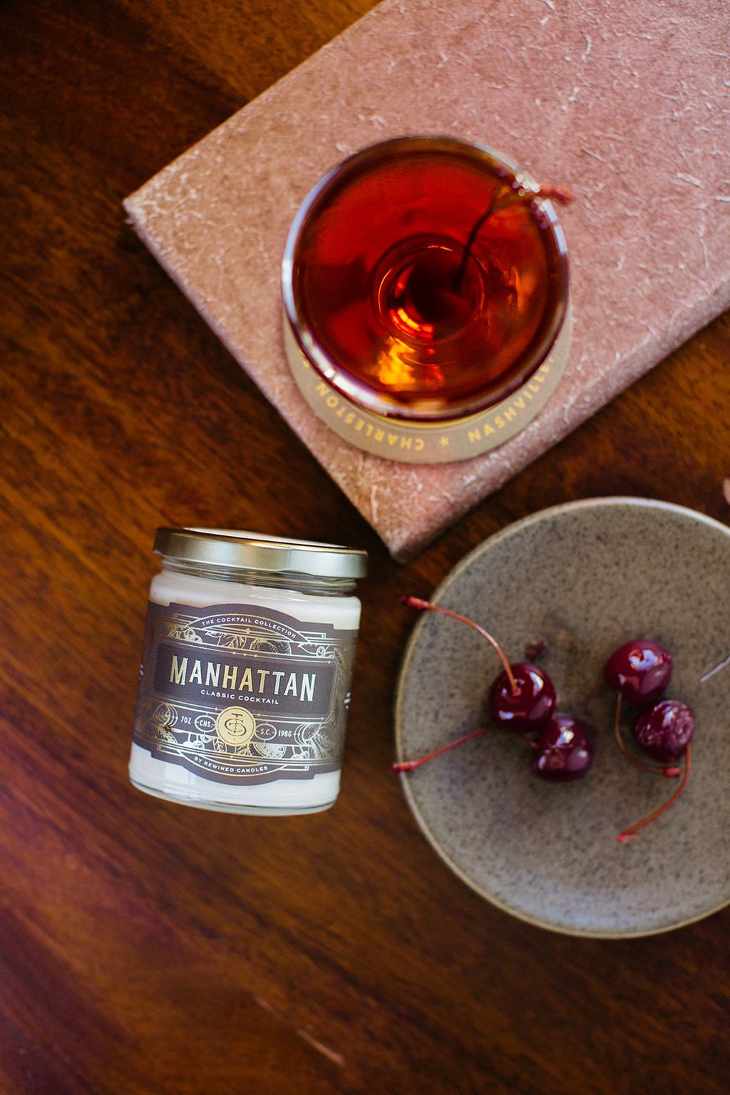 Manhattan Rewined Candle