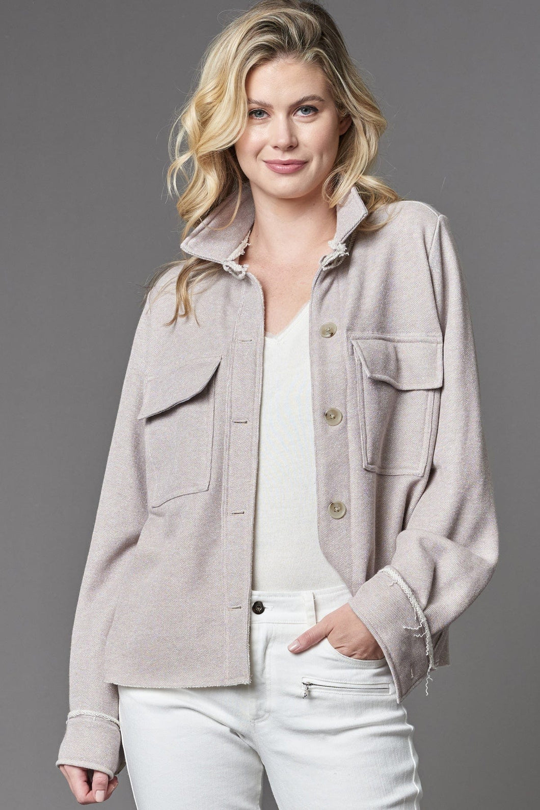 Pink Sparkling Shacket - Lola & Sophie
