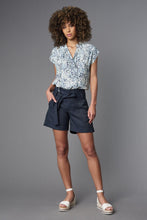 Load image into Gallery viewer, Get the trendy Dot Swirl Cap Sleeve Top from Lola &amp; Sophie.

