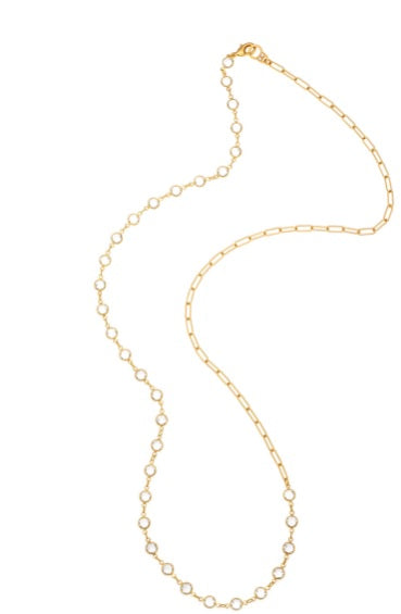 Austrian Crystal & Nantes Chain- French Kande