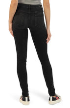 Load image into Gallery viewer, Mia Black Mid Rise Toothpick Skinny Jeans- Kut from the Kloth
