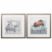 Load image into Gallery viewer, Mooving In Framed Art
