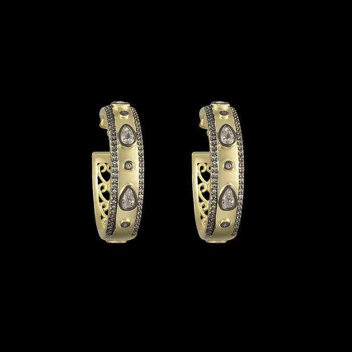 Noah Swarovski Earrings - Be-Je Earrings