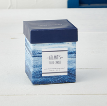 Load image into Gallery viewer, Atlantis Mediterranean Blue Ocean Scented Filled Candle
