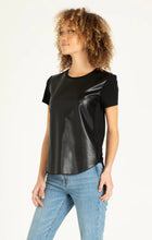 Load image into Gallery viewer, Elaina Short Sleeve Black Top
