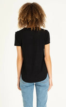 Load image into Gallery viewer, Elaina Short Sleeve Black Top
